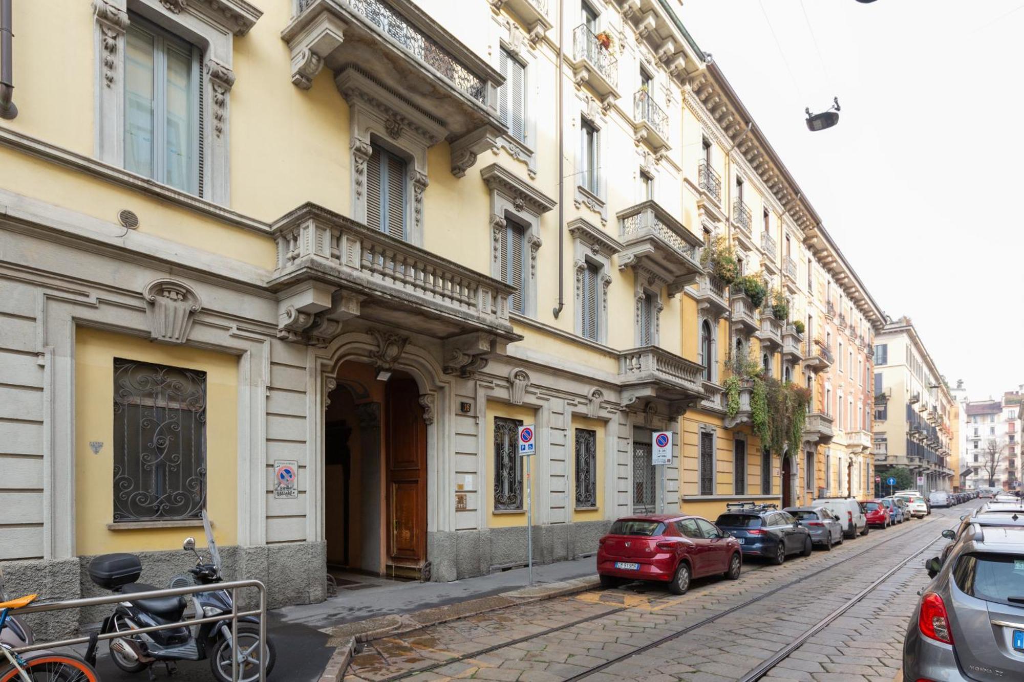 Ferienwohnung Sant'Agostino - Charming Retreat 210M From M2 Mailand Exterior foto